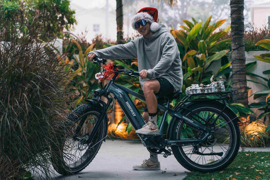 Verbreite Weihnachtsstimmung mit dem Himiway Zebra E-Fatbike: Einzigartiger Fahrspaß für die Feiertage