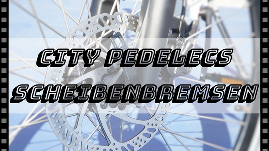 Über Himiway City Pedelecs Scheibenbremsen