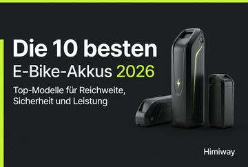 Die 10 besten E-Bike-Akkus 2026