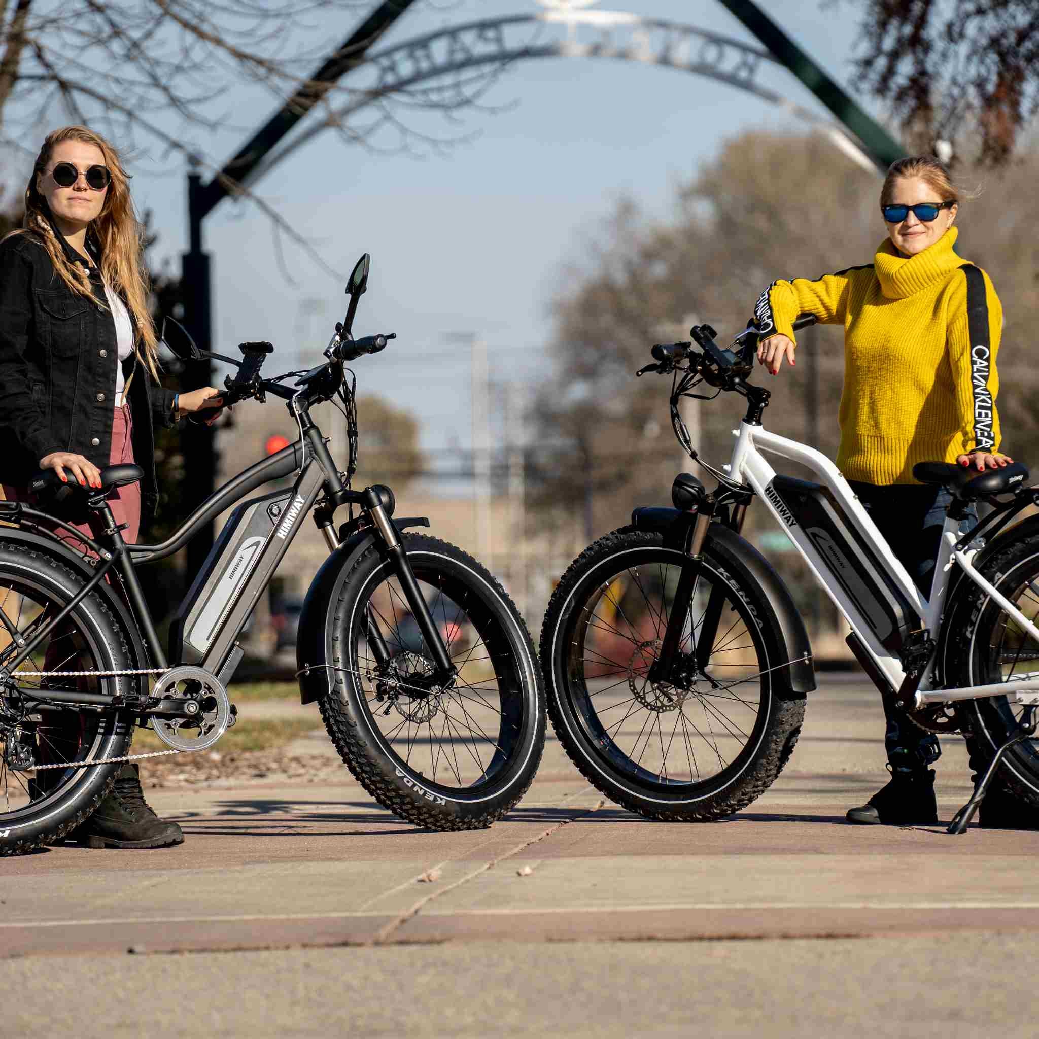 Festlicher Himiway E-Bike-Spaß: Weihnachtsdekoration & Zubehör