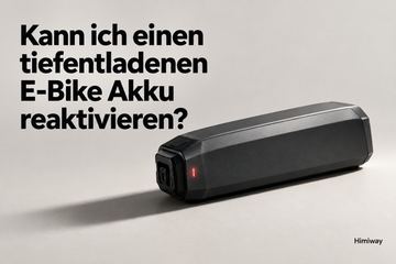 Kann ich einen tiefentladenen E-Bike Akku reaktivieren? 