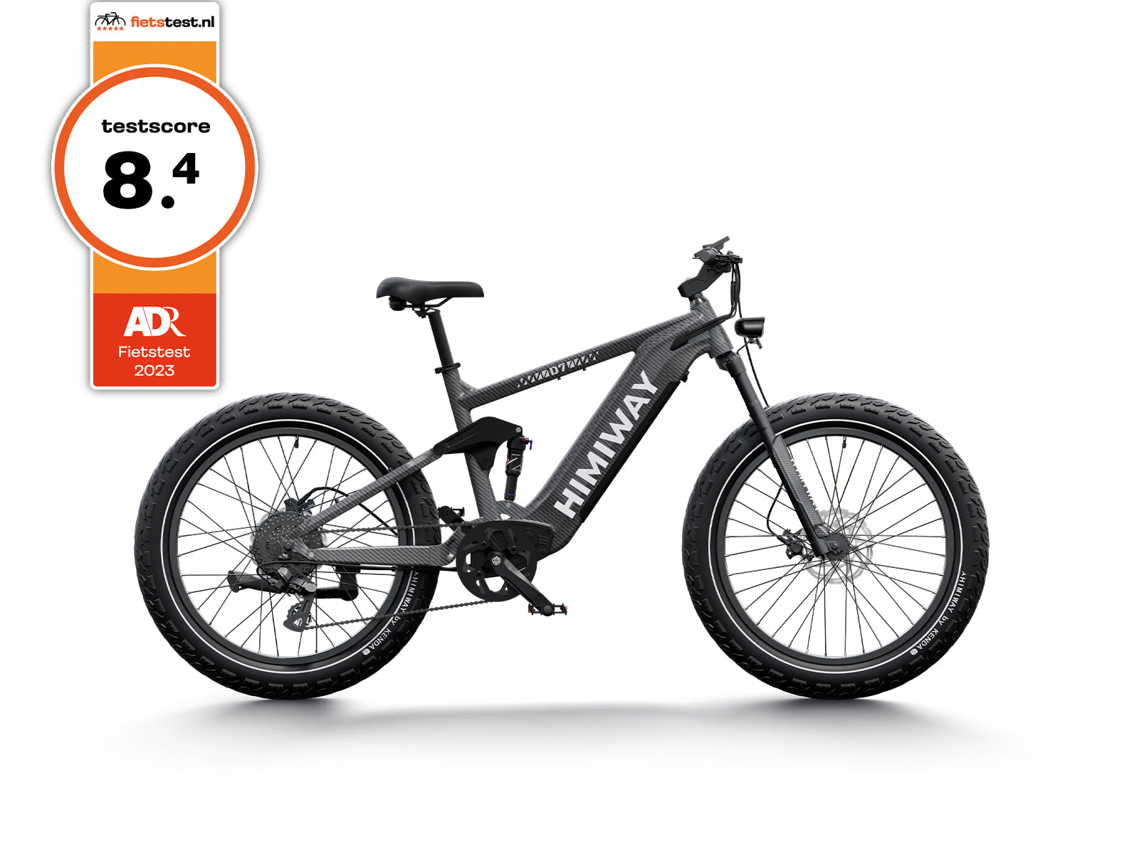 Volledig elektrische mountainbike