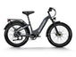 Himiway D5 Zebra Step-Thru Fatbike in Grau – vielseitiges elektrisches Fatbike für jedes Gelände