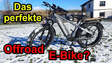 Mit FETTEN REIFEN durch den Garten - HIMIWAY E-Bike im Test