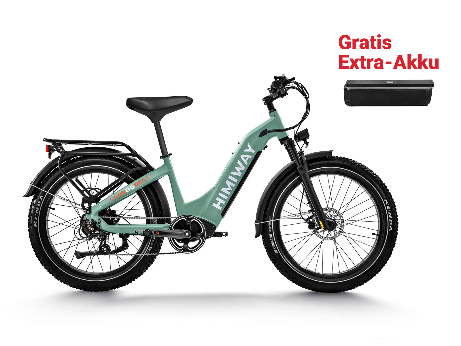 Premium elektrische all-terrain fatbike