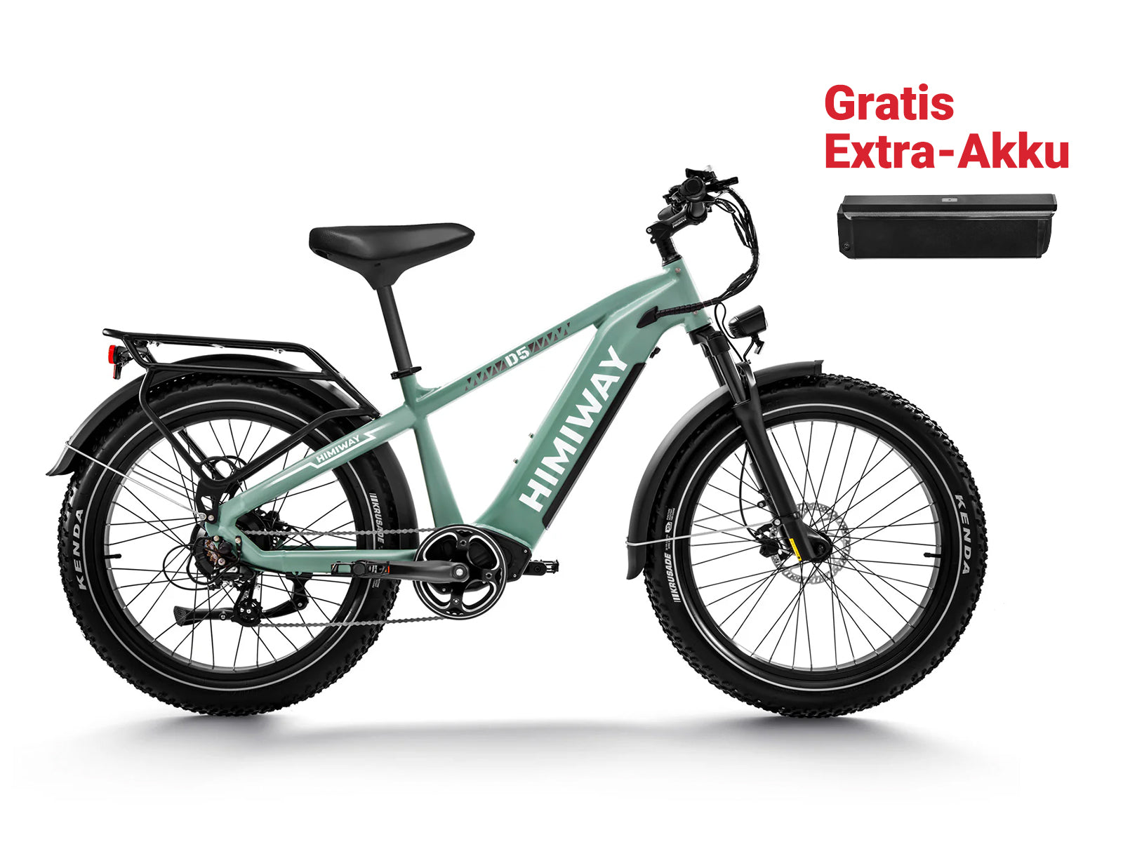 Premium elektrische all-terrain fatbike