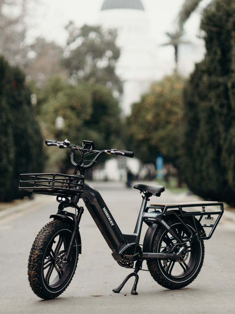 Fat Tire Electric Bike Himiway Big Dog Display