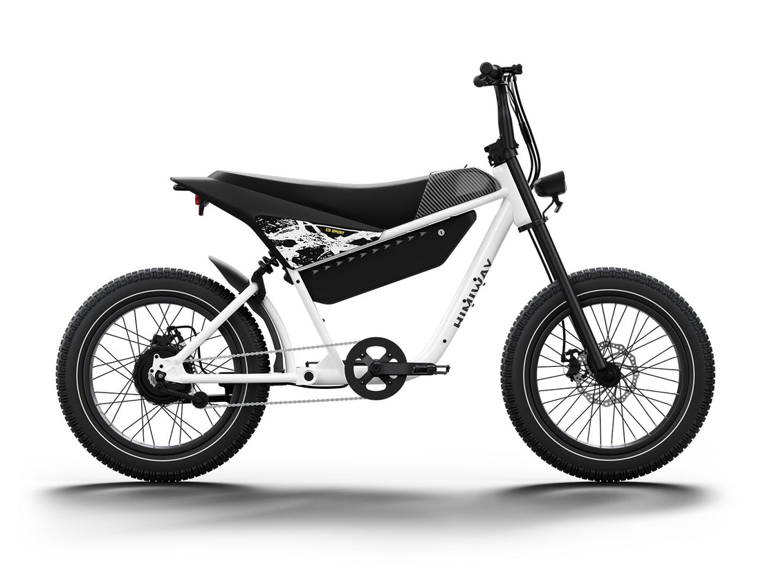 Vélo électrique de style cyclomoteur haut de gamme
