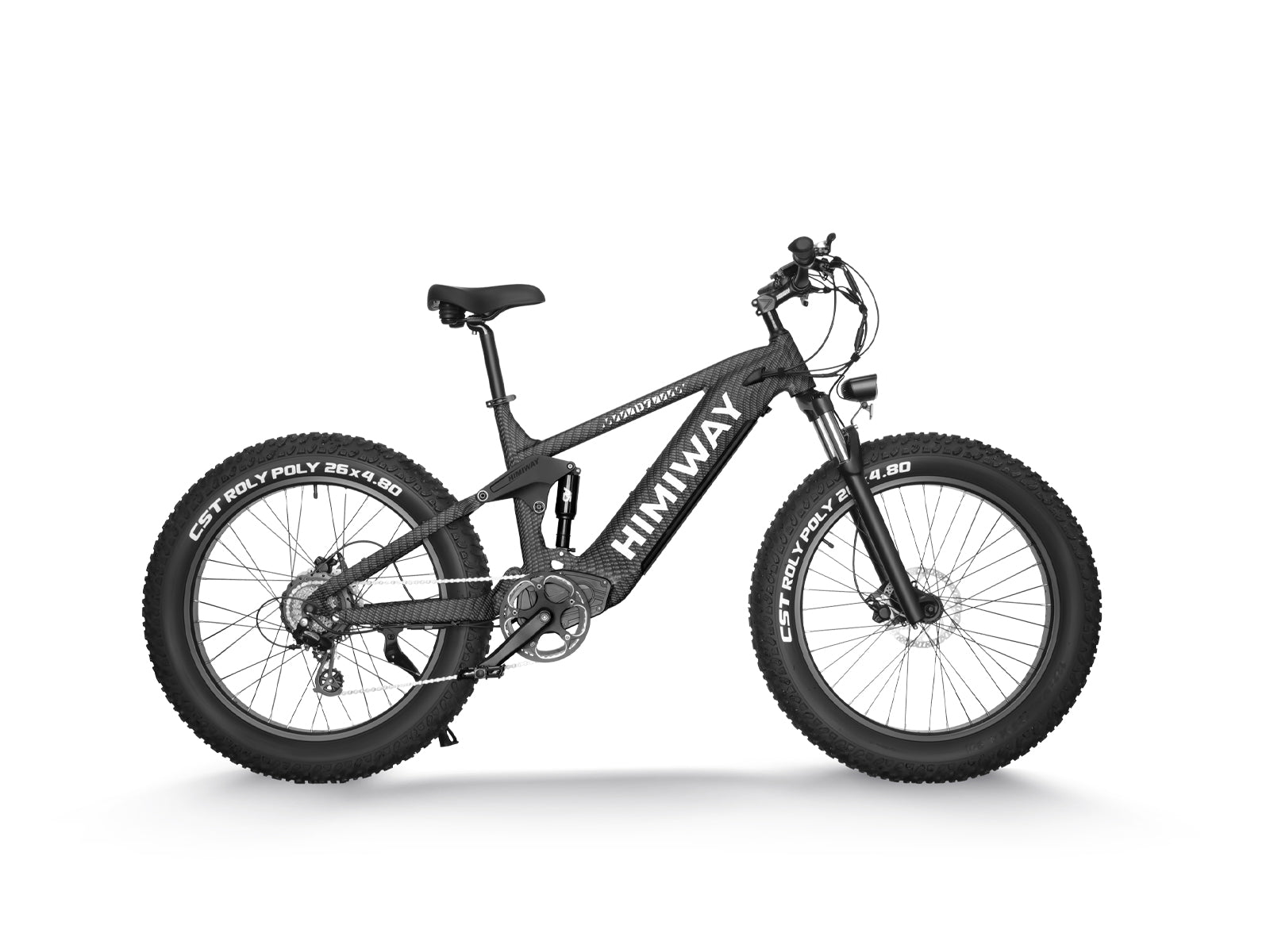 Volledig elektrische mountainbike