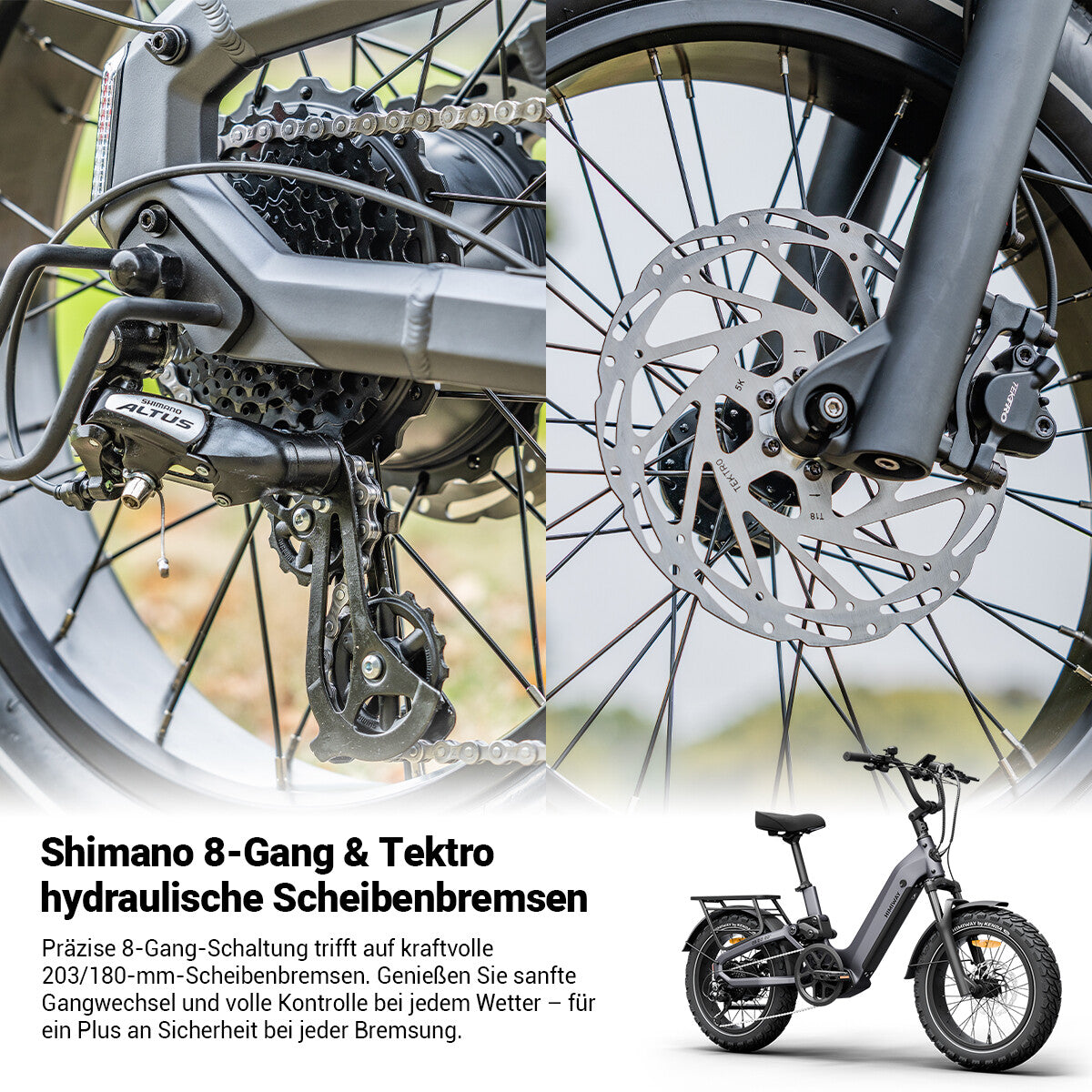 Himiway D5 2.0 20″ Ready-to-Ride Paket