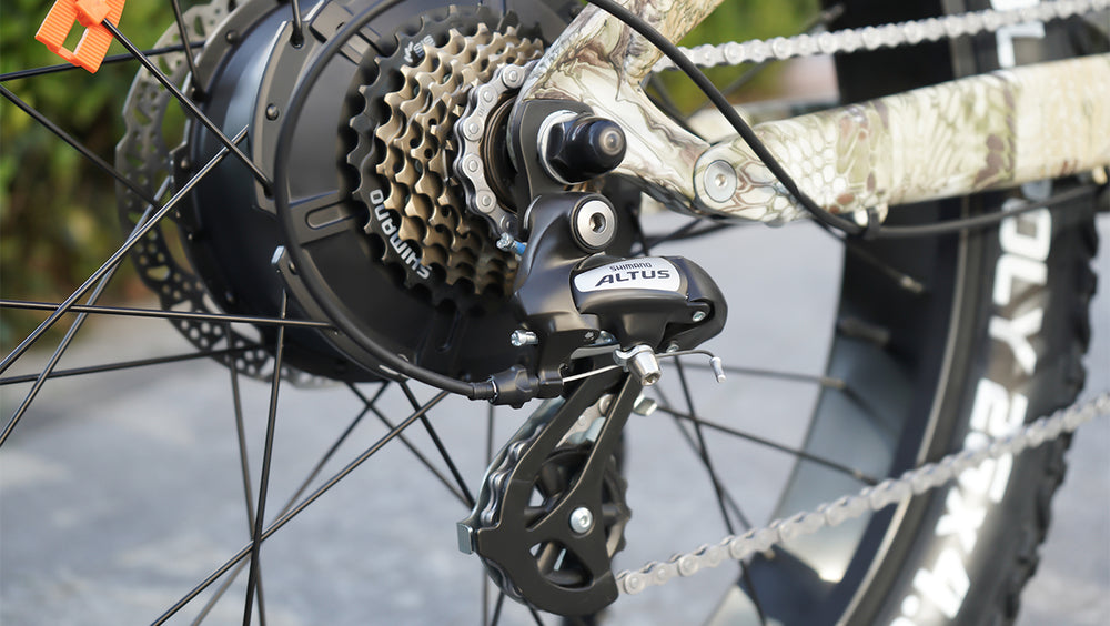 Shimano 7 speed gear shift system