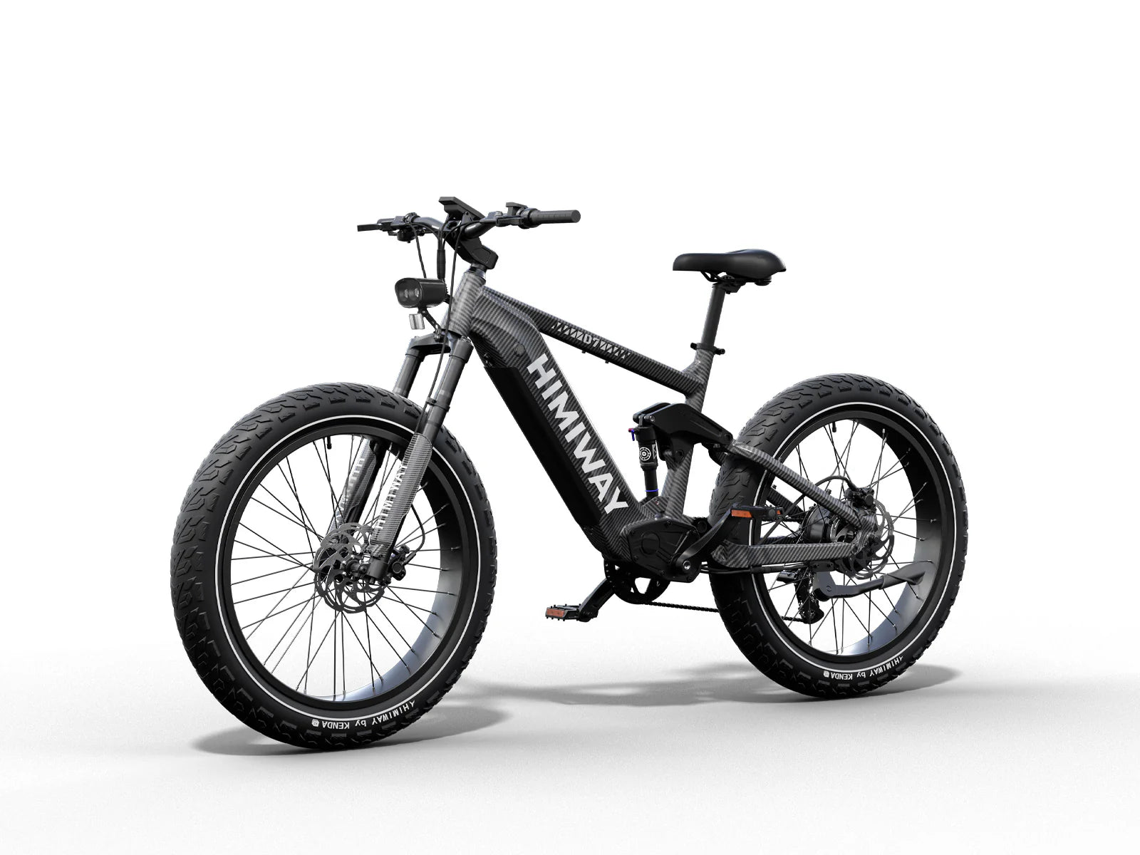 Volledig elektrische mountainbike