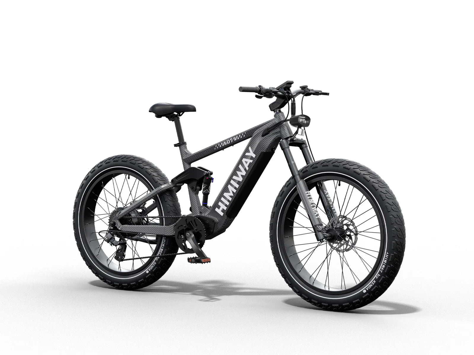 Volledig elektrische mountainbike