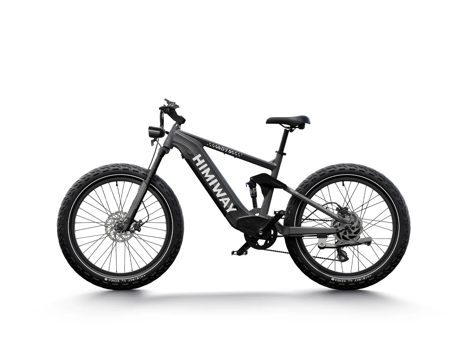 Volledig elektrische mountainbike