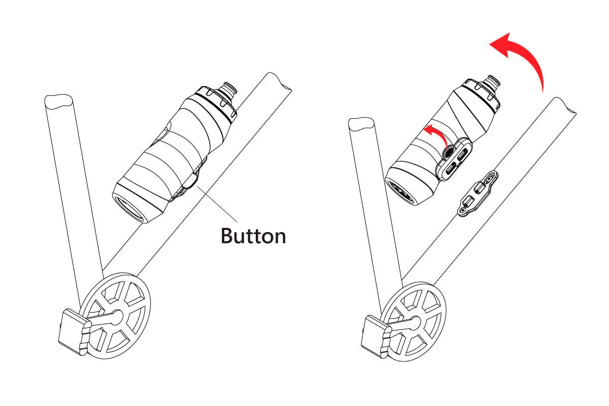 Magnetische Flaschenhalterung