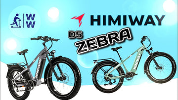 Himiway D5 ZEBRA eFatbike. Günstig & zugelassen! 25 km/h, 250 Watt, eBike, Pedelec 2024