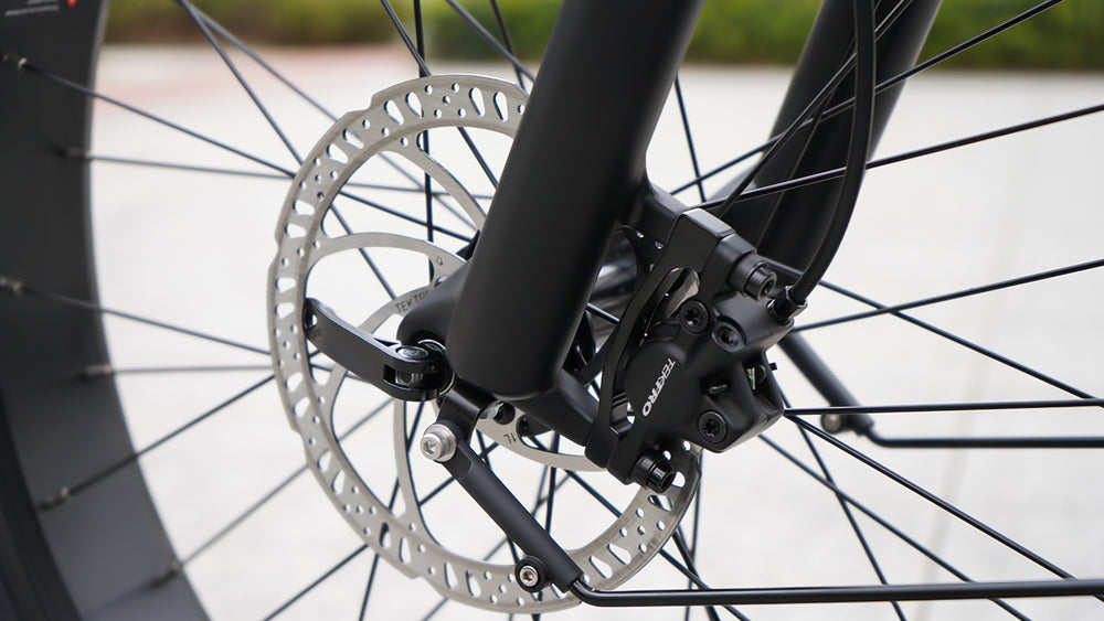 Tektro 180mm hydraulic disc brakes