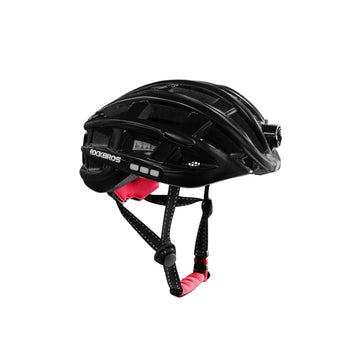 Casque de vélo avec voyant d'avertissement